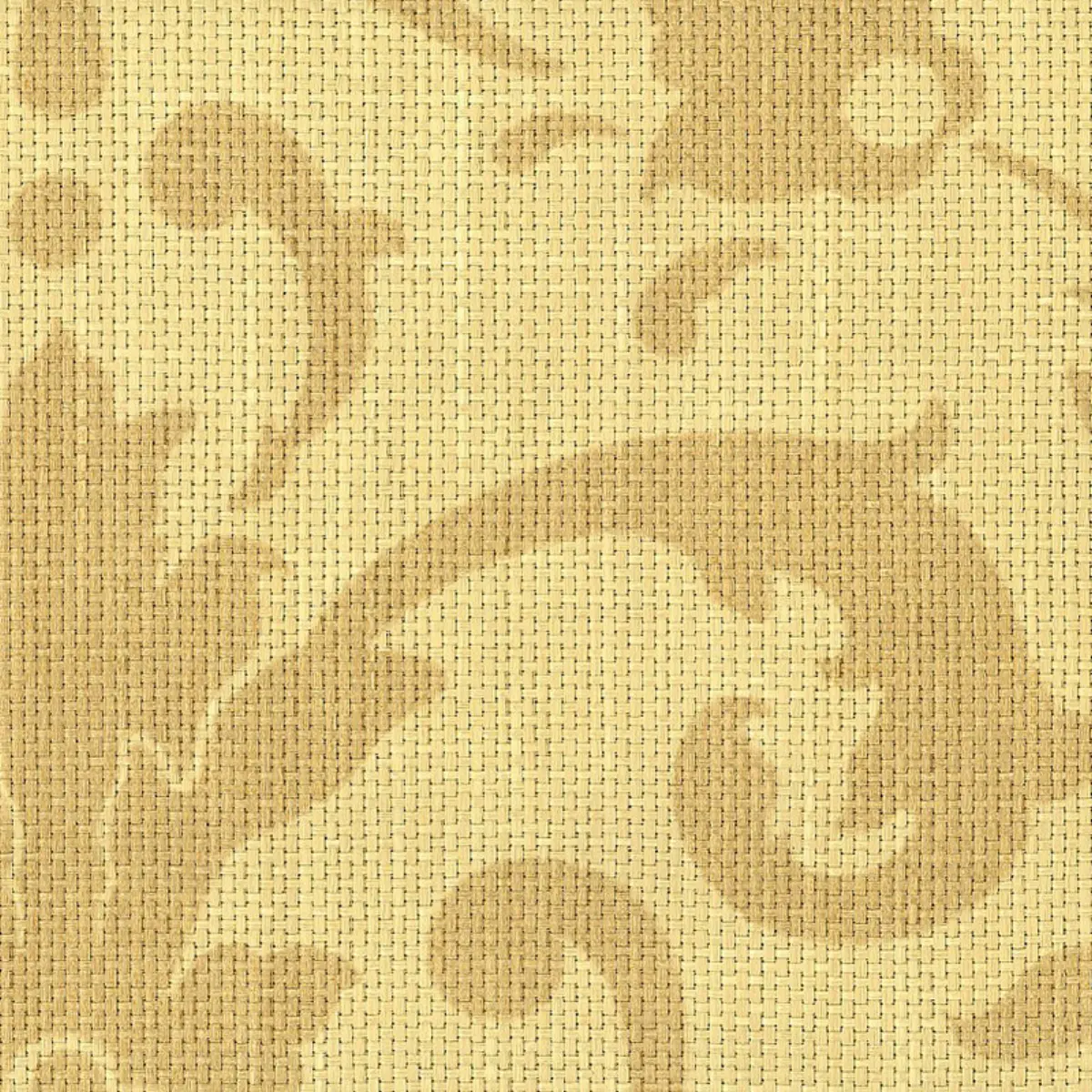 LINWOOD RAFFIA DAMASK_ STRAW