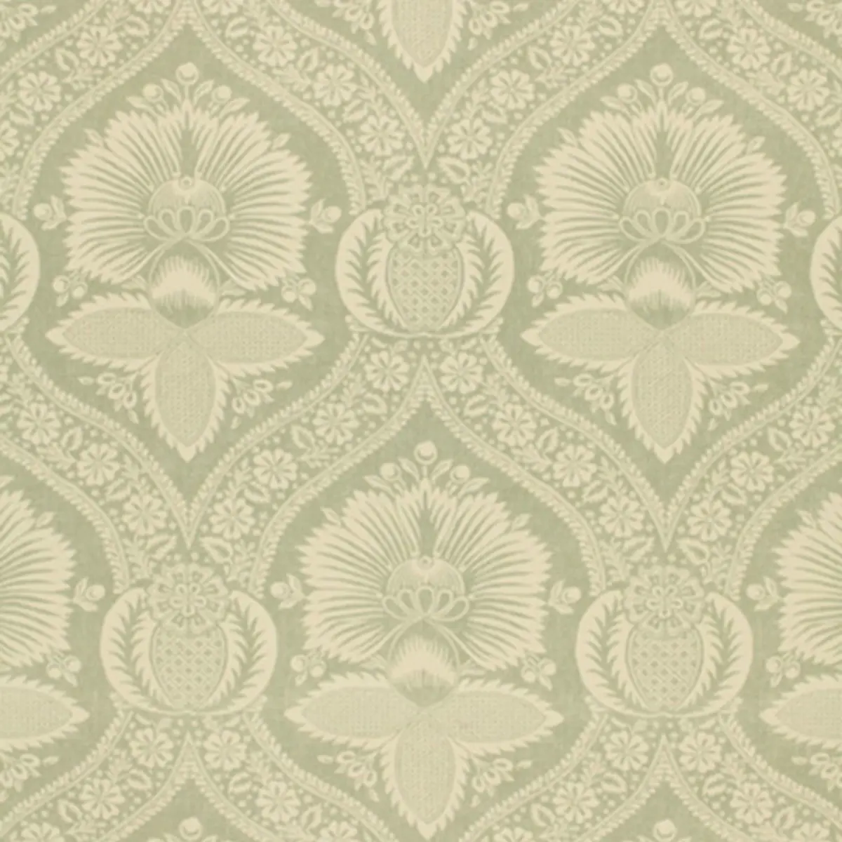 VILLANDRY DAMASK PRINT_ MINERAL