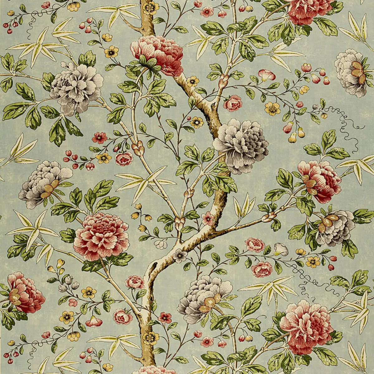 MANDARIN PEONY_ AQUAMARINE