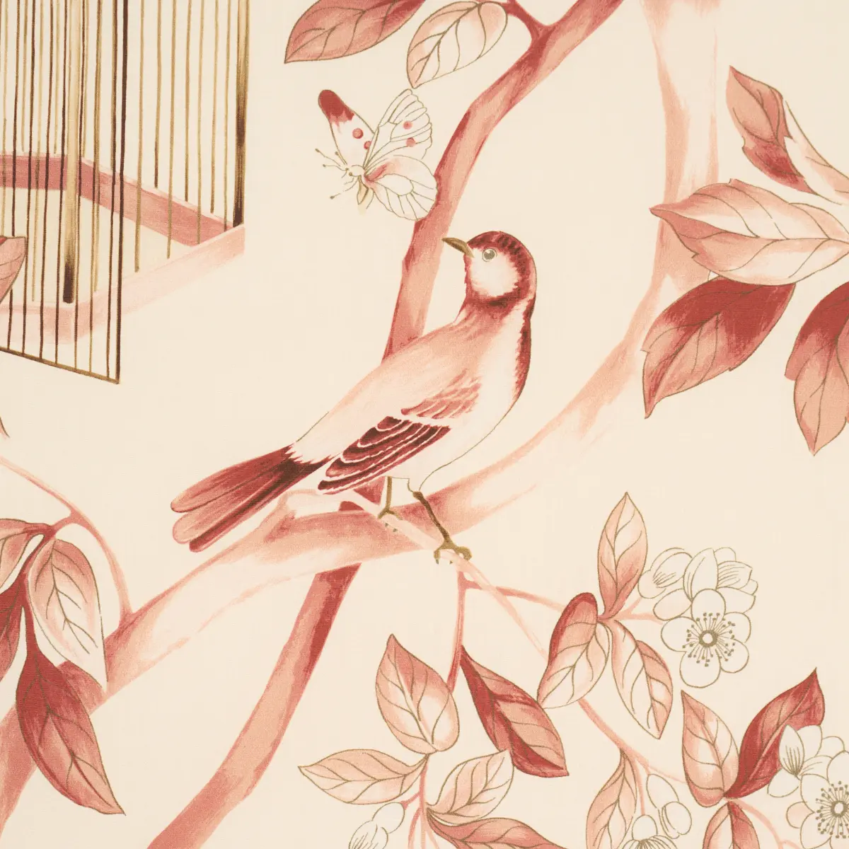 OISEAUX ET FLEURS_ CINNABAR