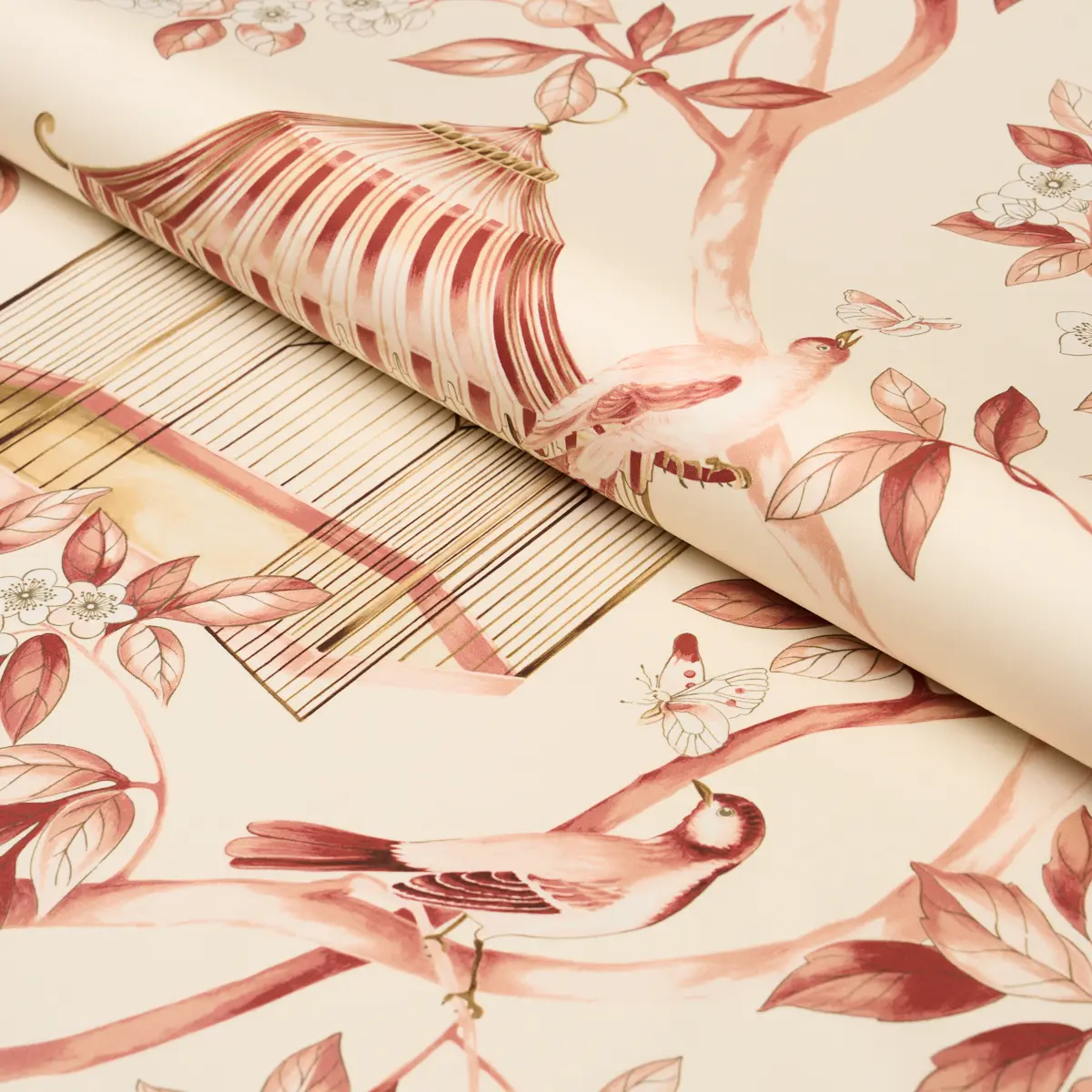 OISEAUX ET FLEURS_ CINNABAR