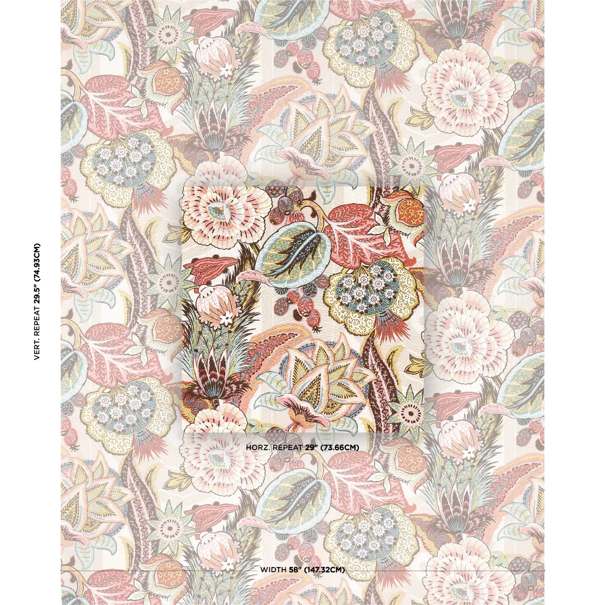 ZANZIBAR LINEN PRINT_ PINK