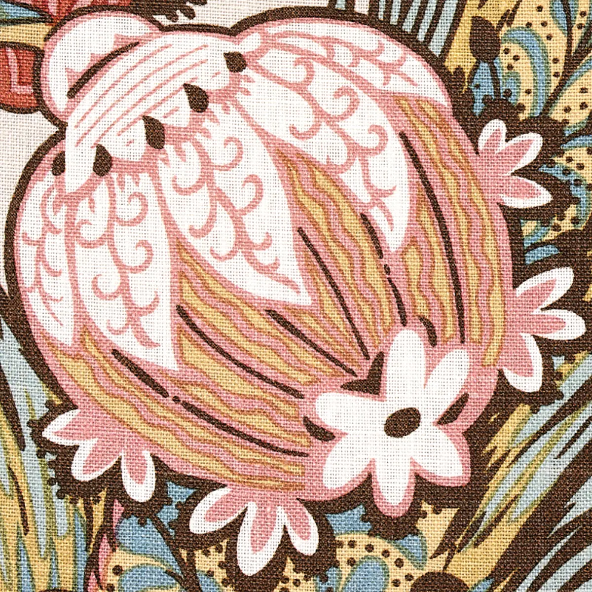 ZANZIBAR LINEN PRINT_ PINK