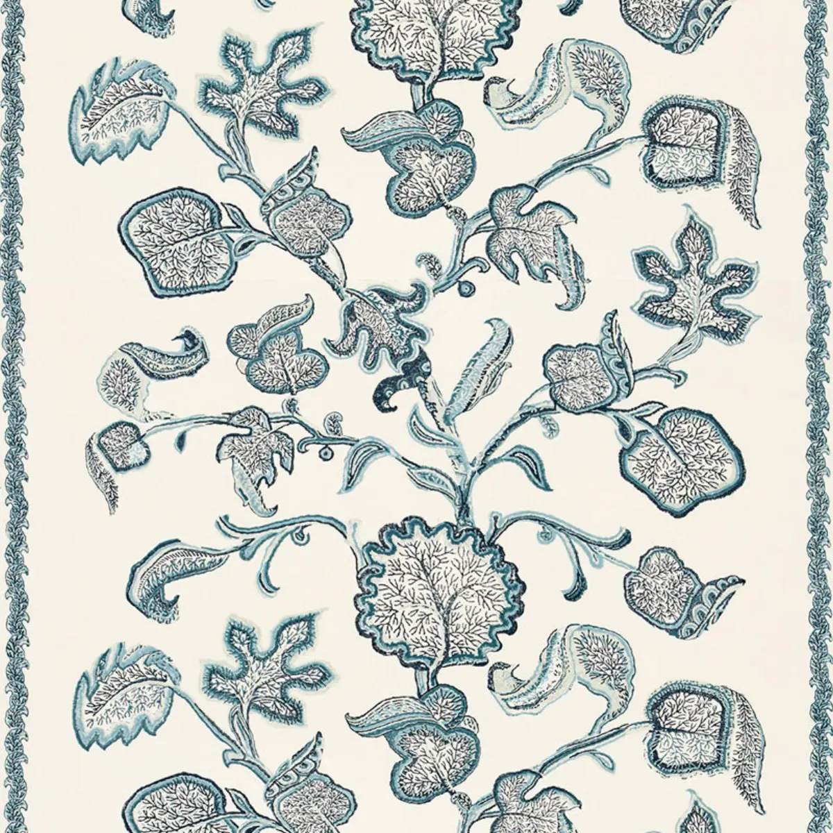PALAMPORE BLOCK PRINT_ SAPPHIRE