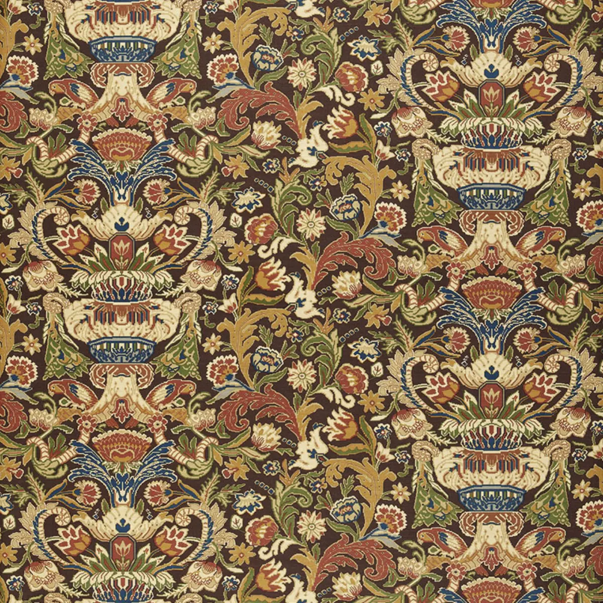 EGERTON TAPESTRY PRINT_ UMBER