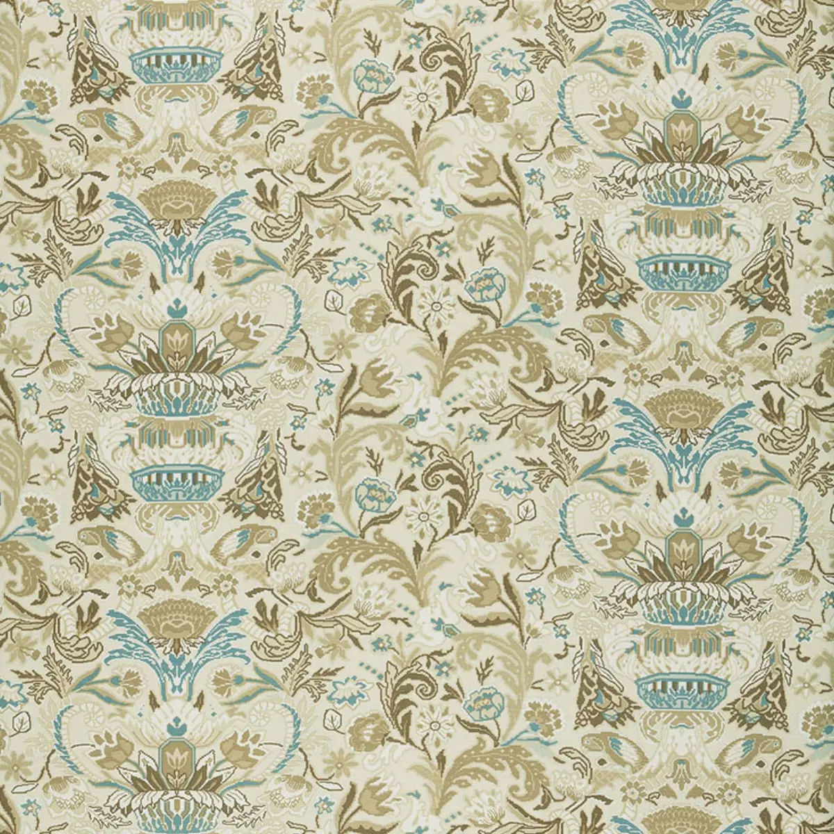 EGERTON TAPESTRY PRINT_ ALMOND
