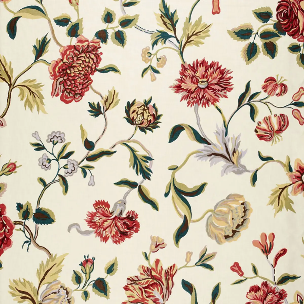 AVEBURY FLORAL VINE_ DOCUMENT ROSE