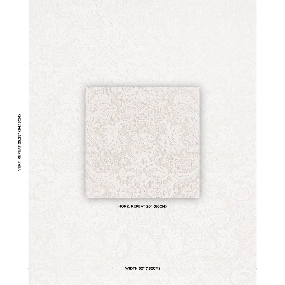 PADOVA DAMASK NATURAL_ IVORY