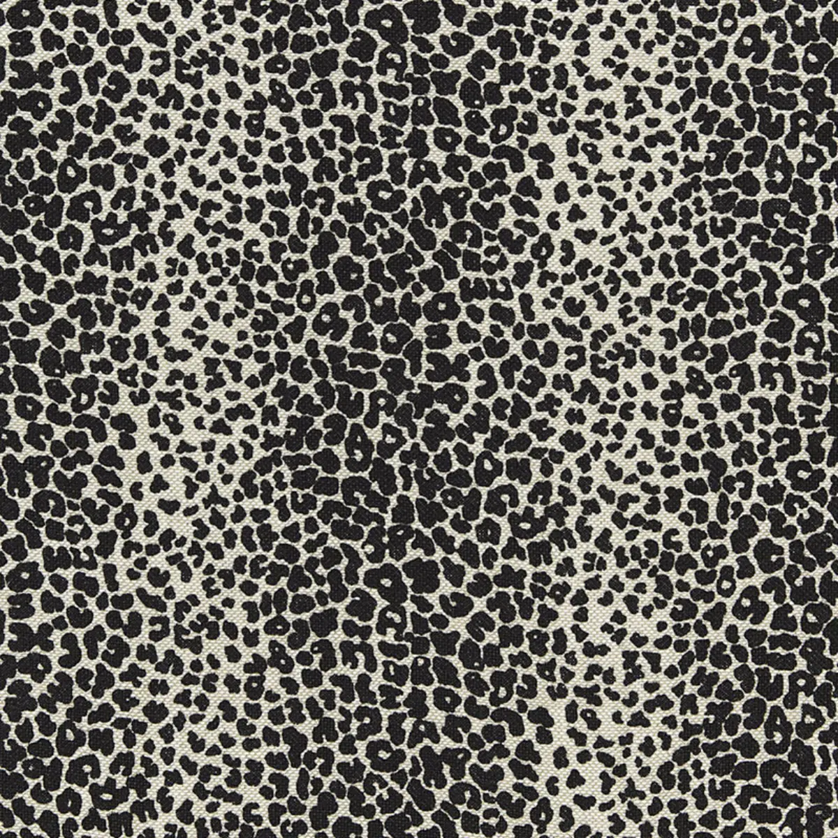 LEOPARD LINEN PRINT_ EBONY