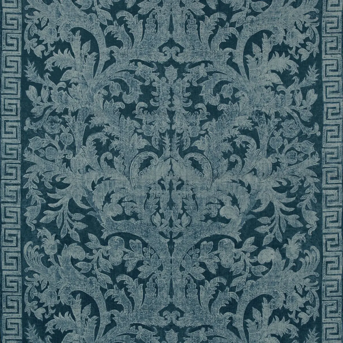 CARLOTTA VELVET DAMASK_ INDIGO