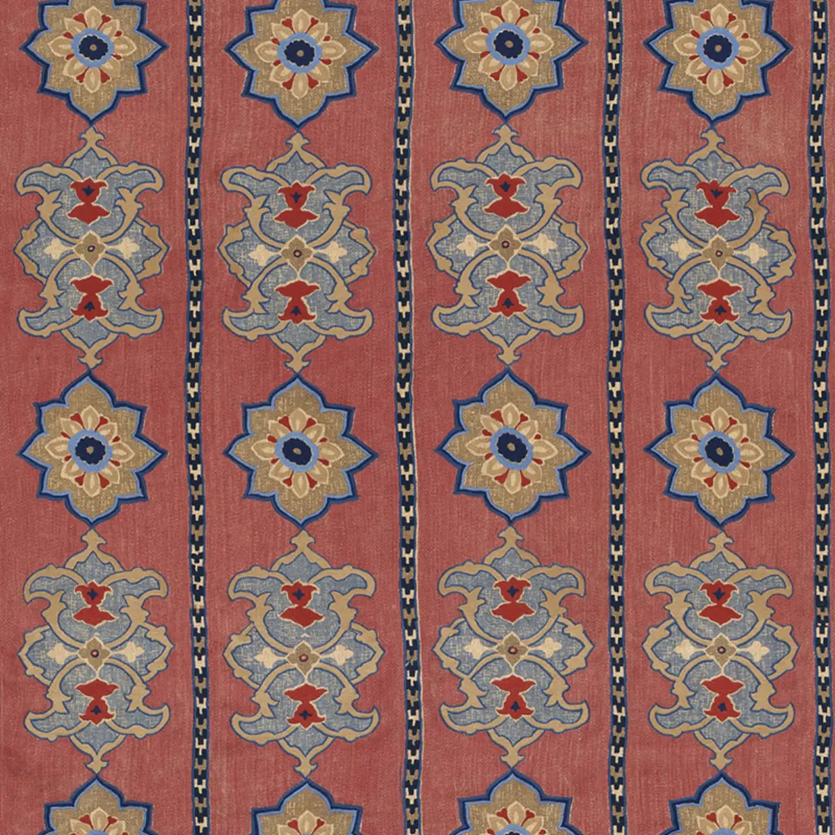 TEMARA HAND-EMBROIDERED PRINT_ POMEGRANATE