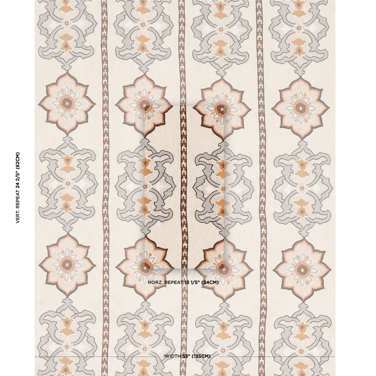 TEMARA HAND-EMBROIDERED PRINT_ NATURAL