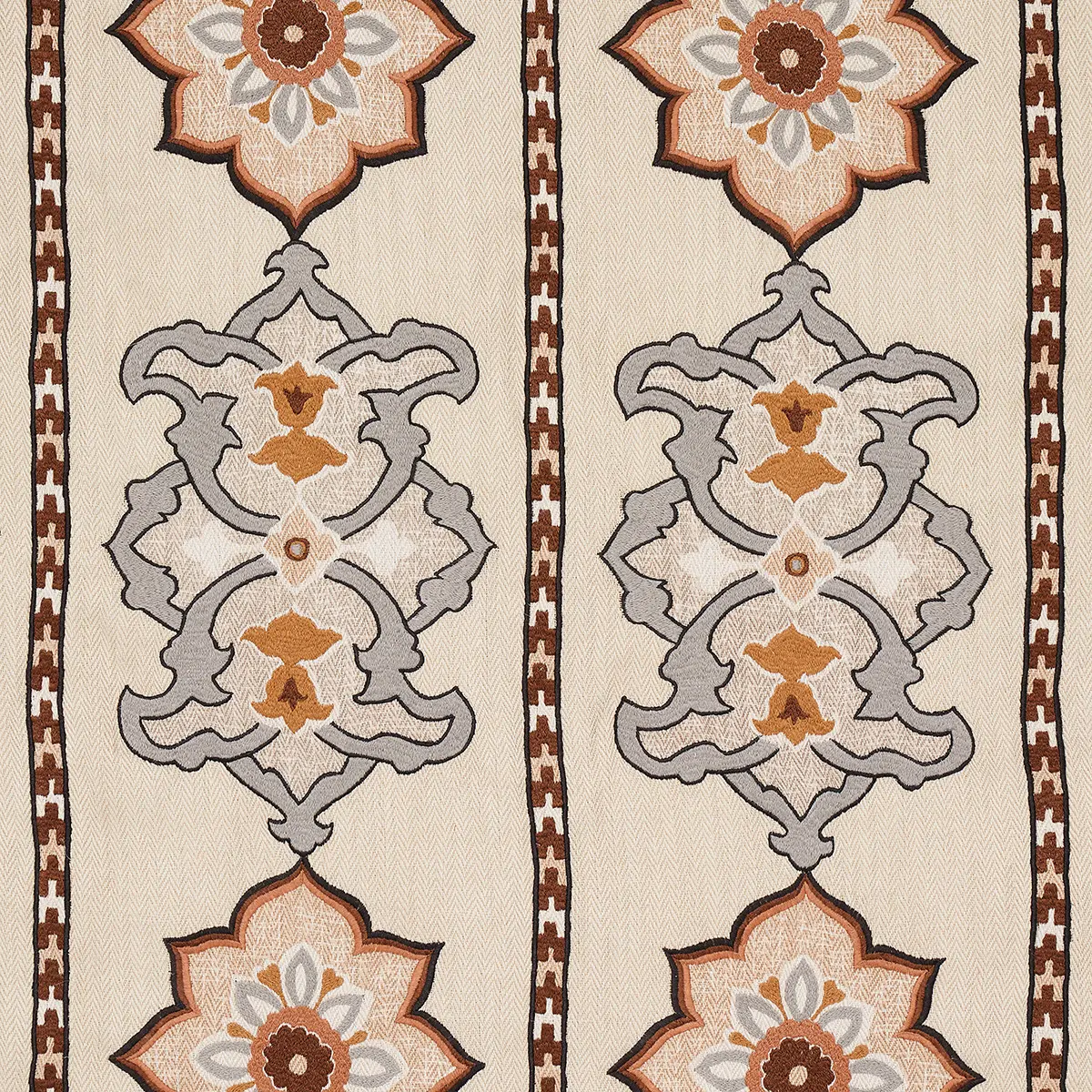 TEMARA HAND-EMBROIDERED PRINT_ NATURAL