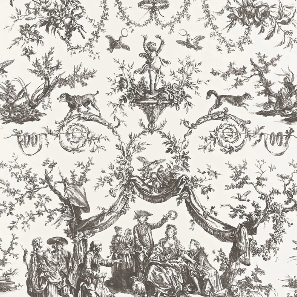 LE COURONNEMENT DE LA ROSIERE_ GRISAILLE