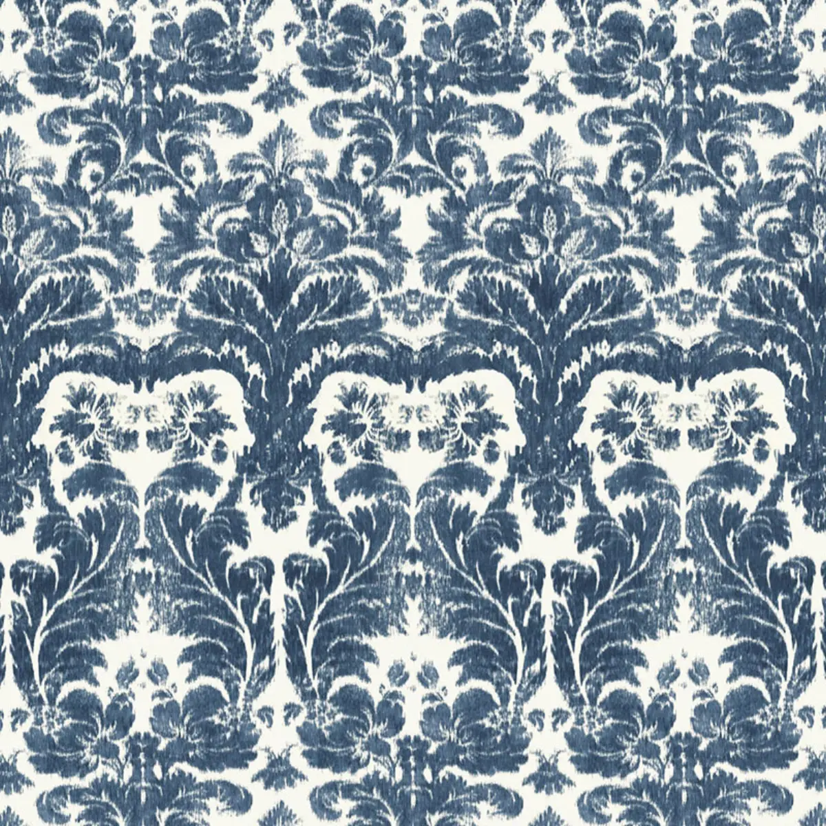 AURORA DAMASK_ INDIGO