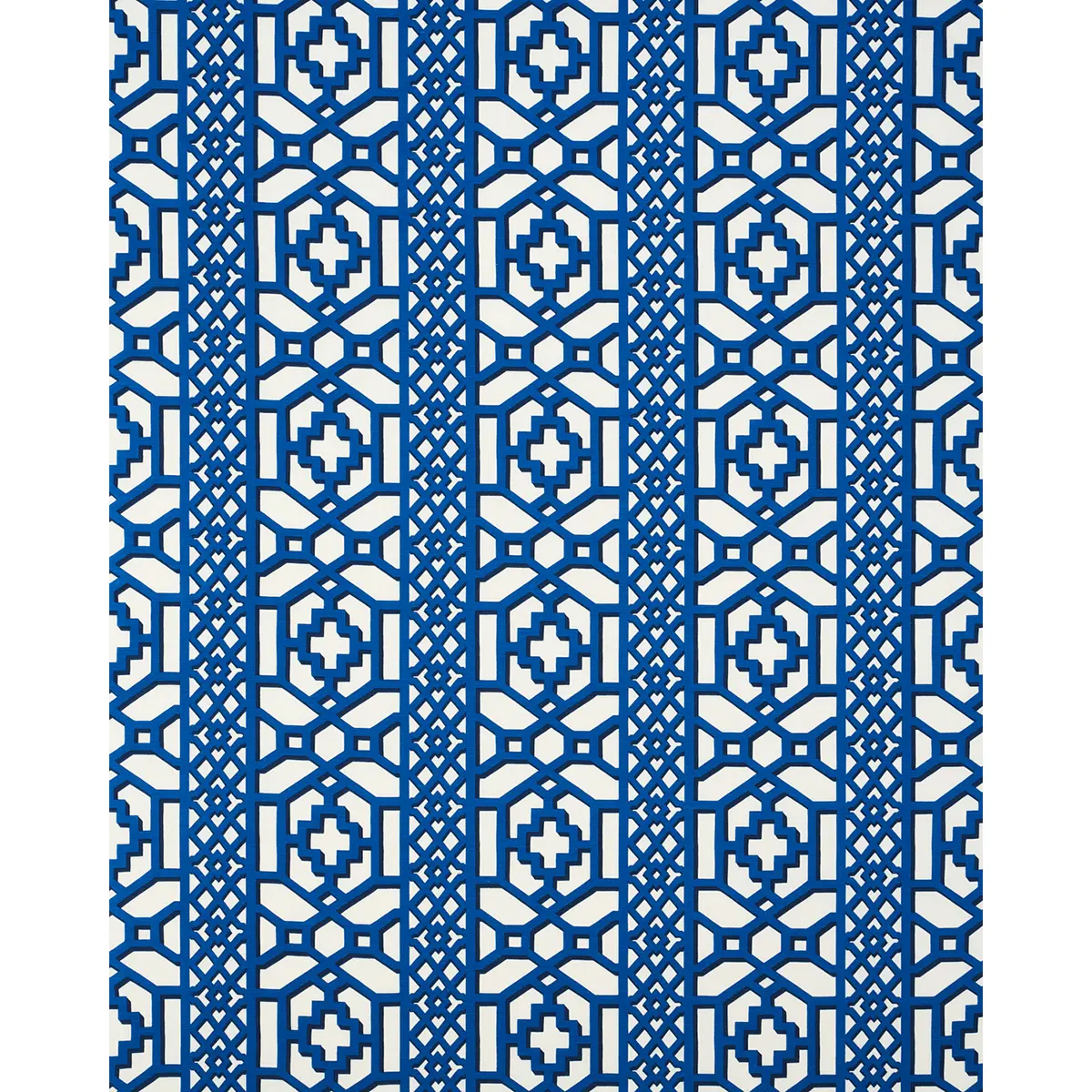 ZANZIBAR TRELLIS_ NAVY