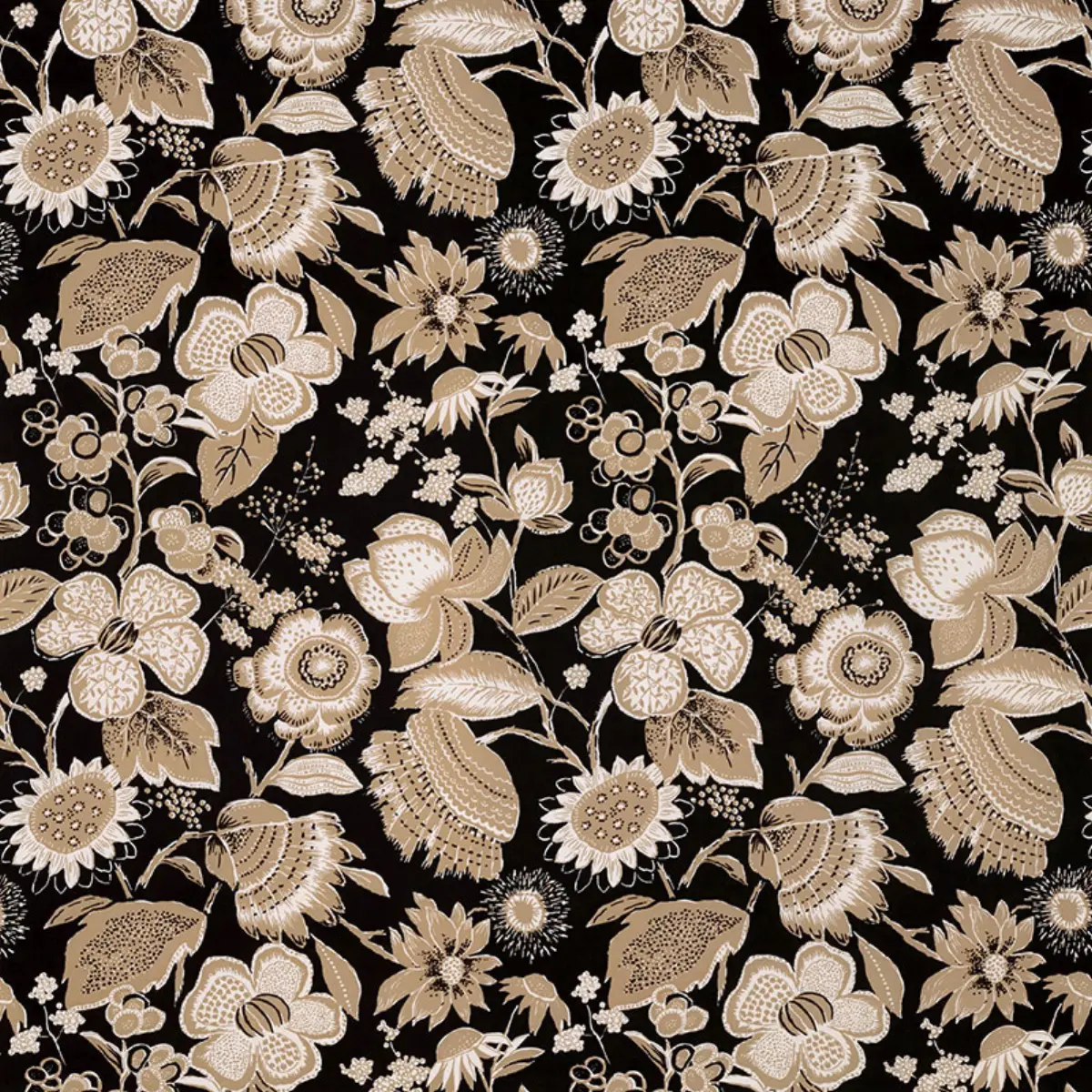 TIKKI GARDEN_ LAVA BLACK