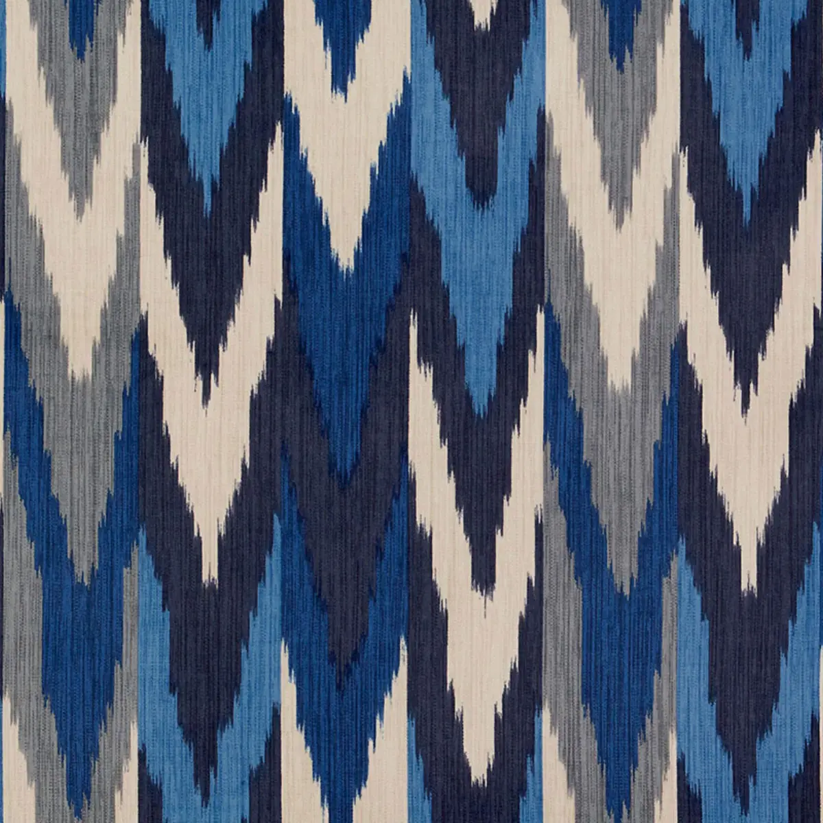 KASHGAR VELVET IKAT_ INDIGO & SLATE
