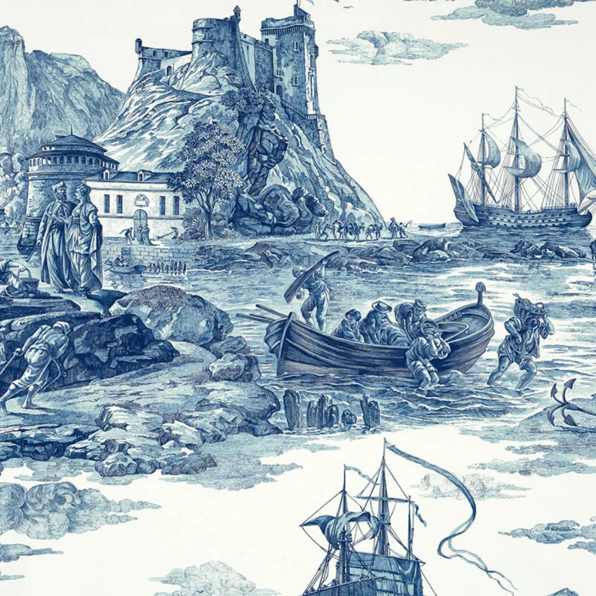 MARINE TOILE_ INDIGO