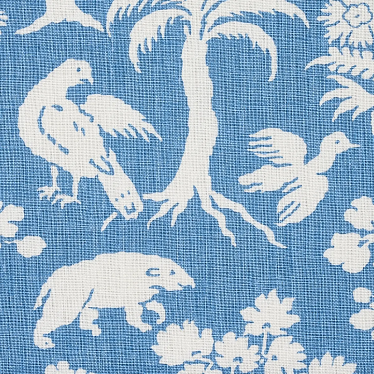 WOODLAND SILHOUETTE_ BLUE