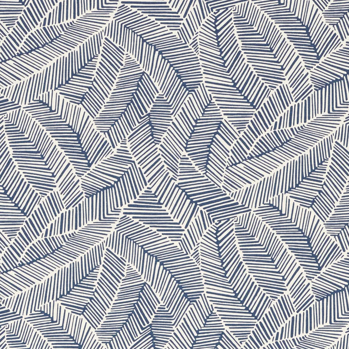 ABSTRACT LEAF_ NAVY