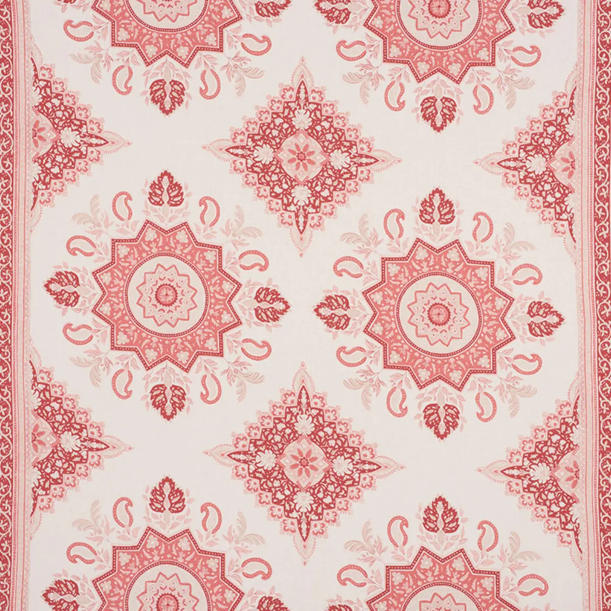 MONTECITO MEDALLION_ FADED RED