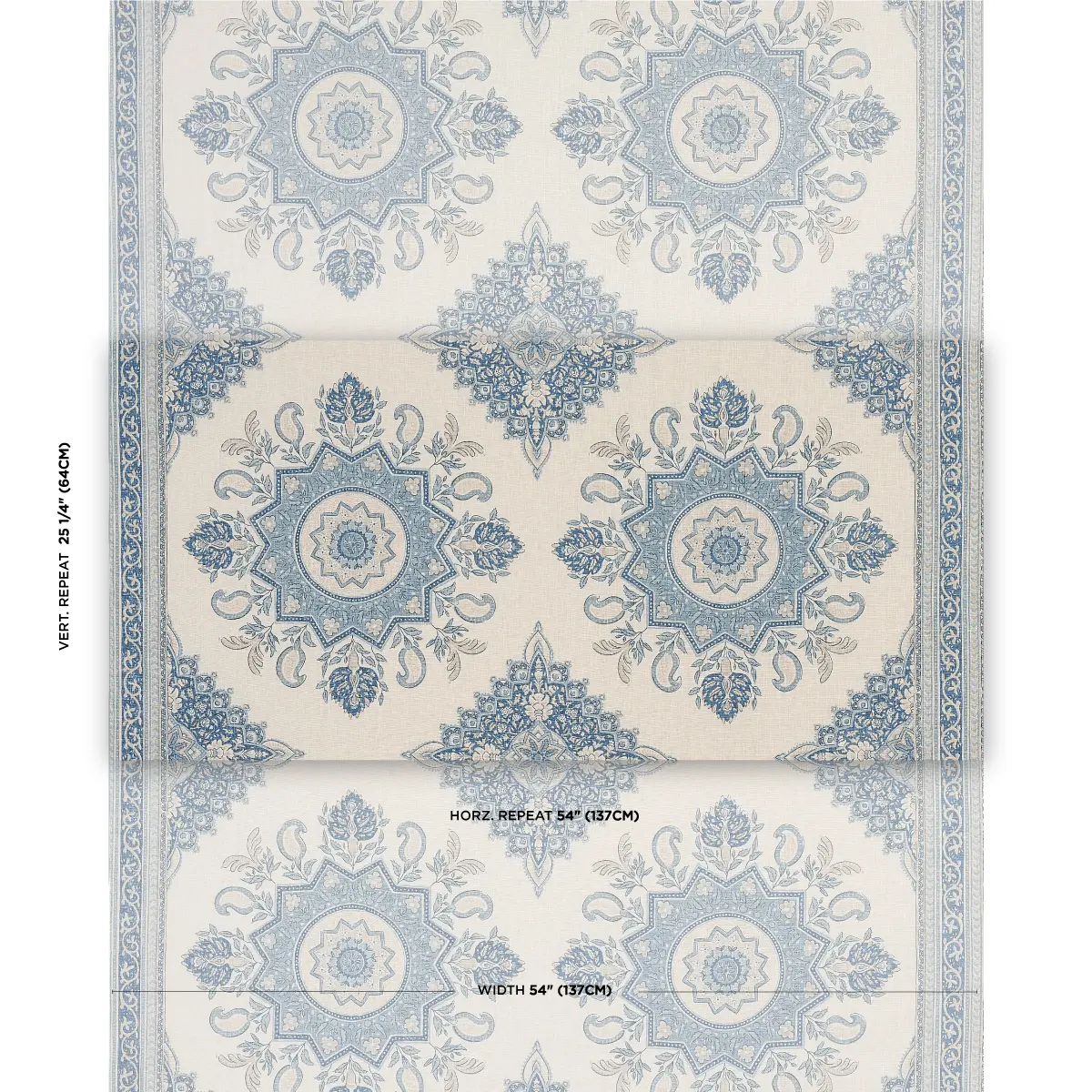 MONTECITO MEDALLION_ CHINA BLUE