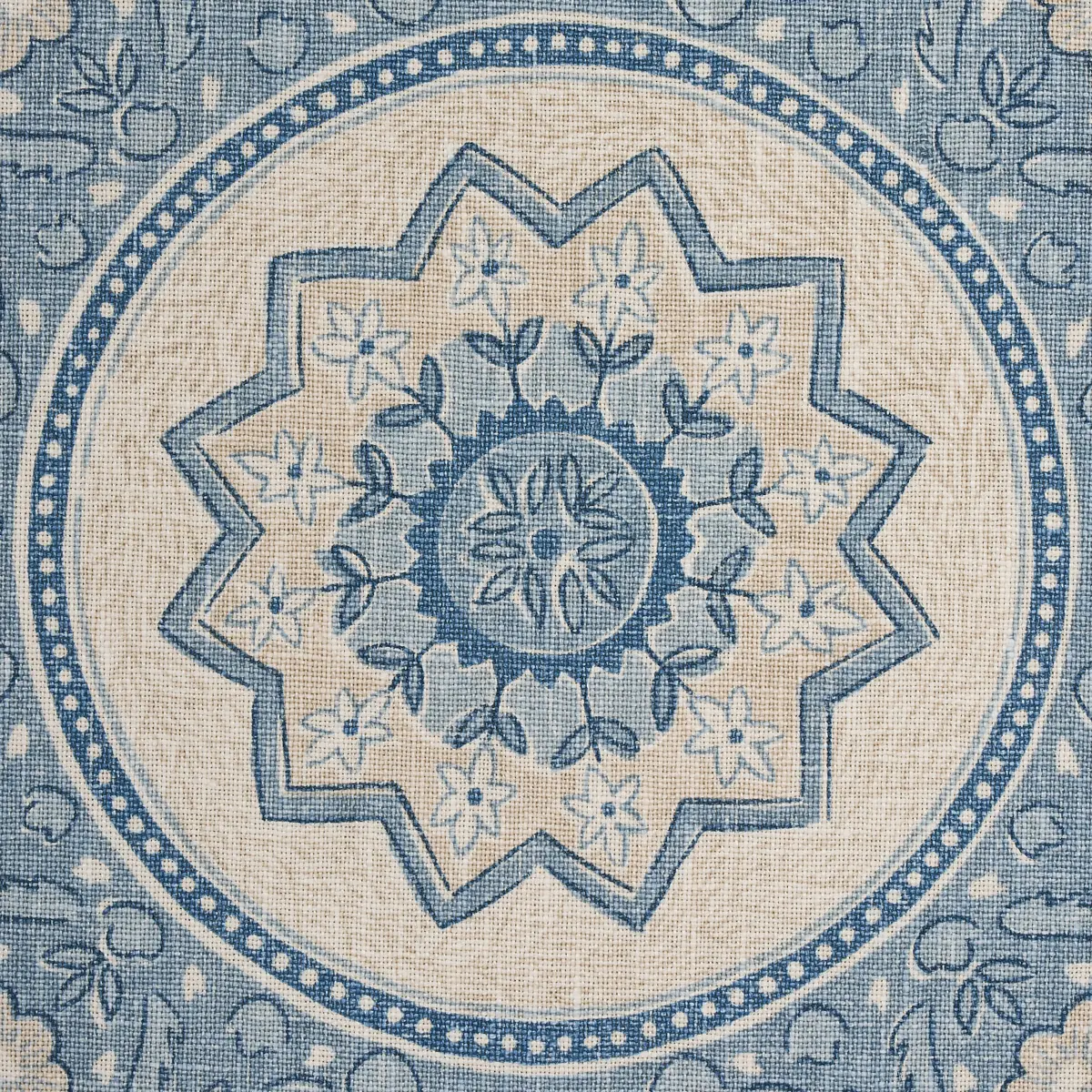 MONTECITO MEDALLION_ CHINA BLUE