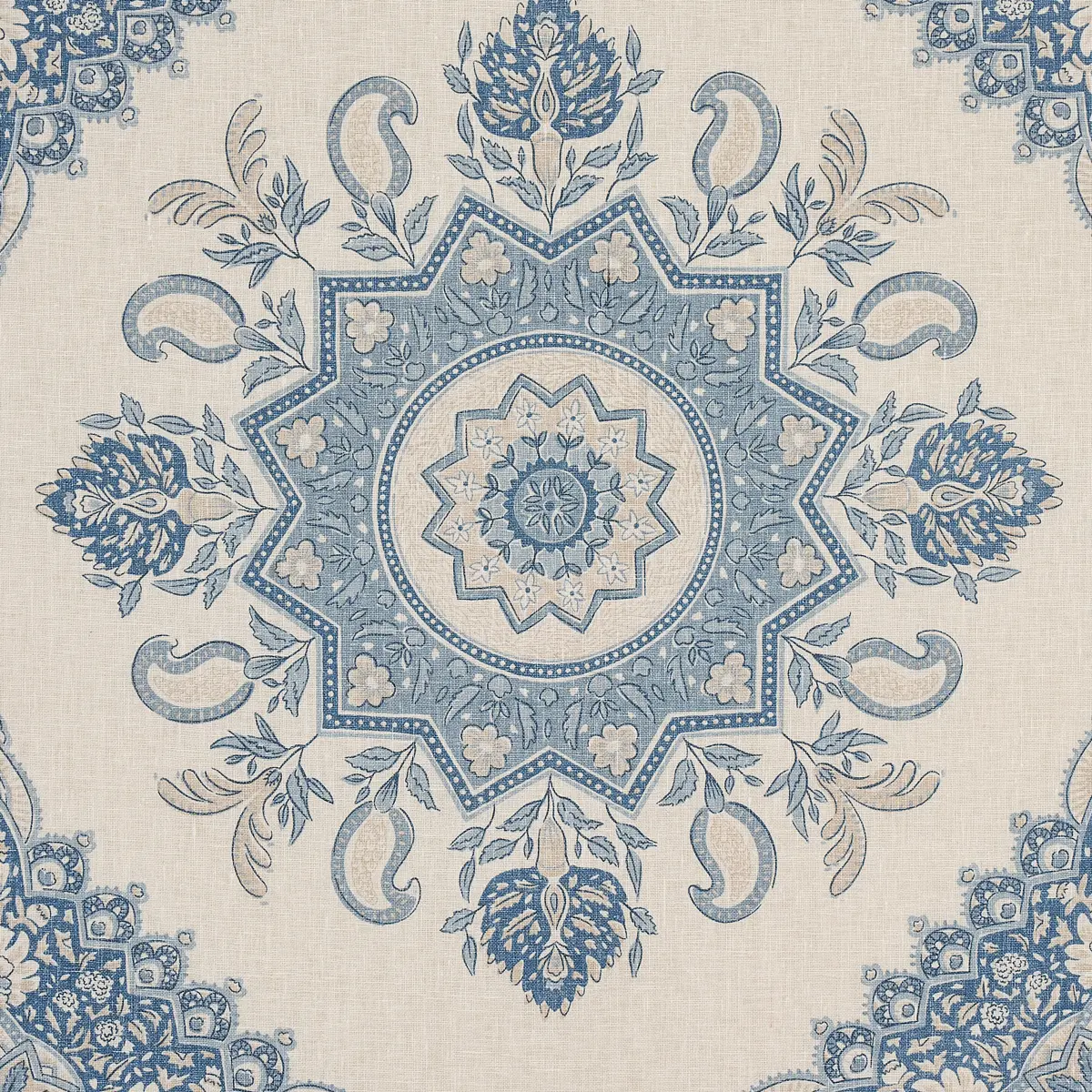 MONTECITO MEDALLION_ CHINA BLUE
