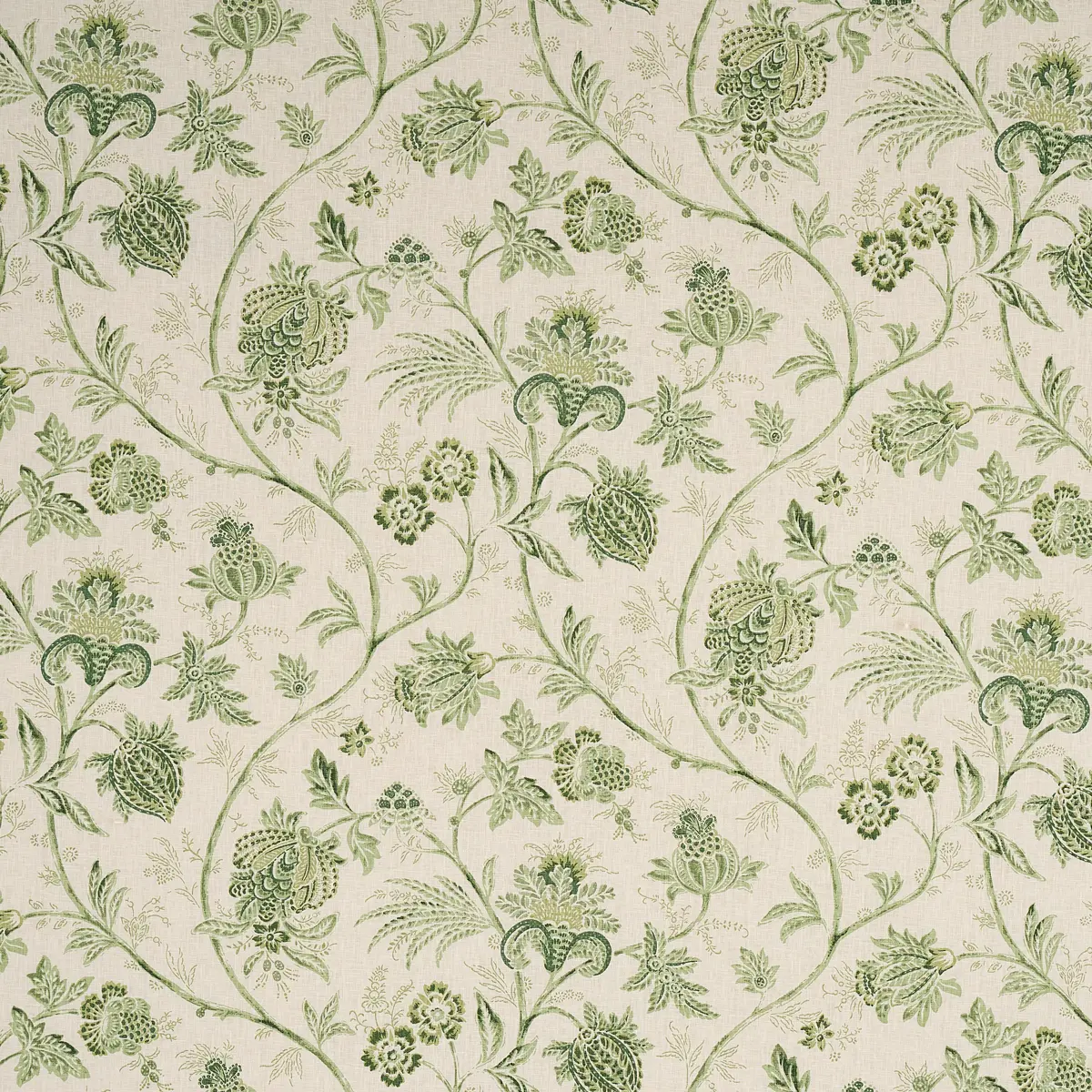 Chinoiserie Vine_ LEAF GREEN