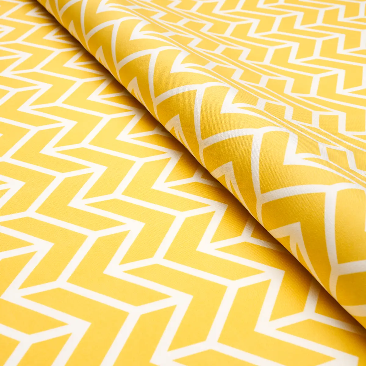 CHEVRON INDOOR/OUTDOOR_ YELLOW