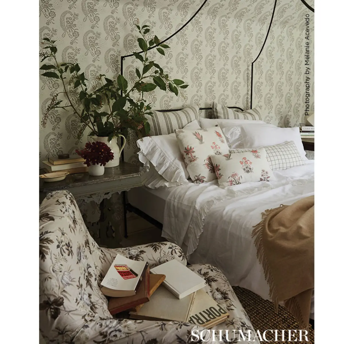 CECIL Chintz_ GRISAILLE