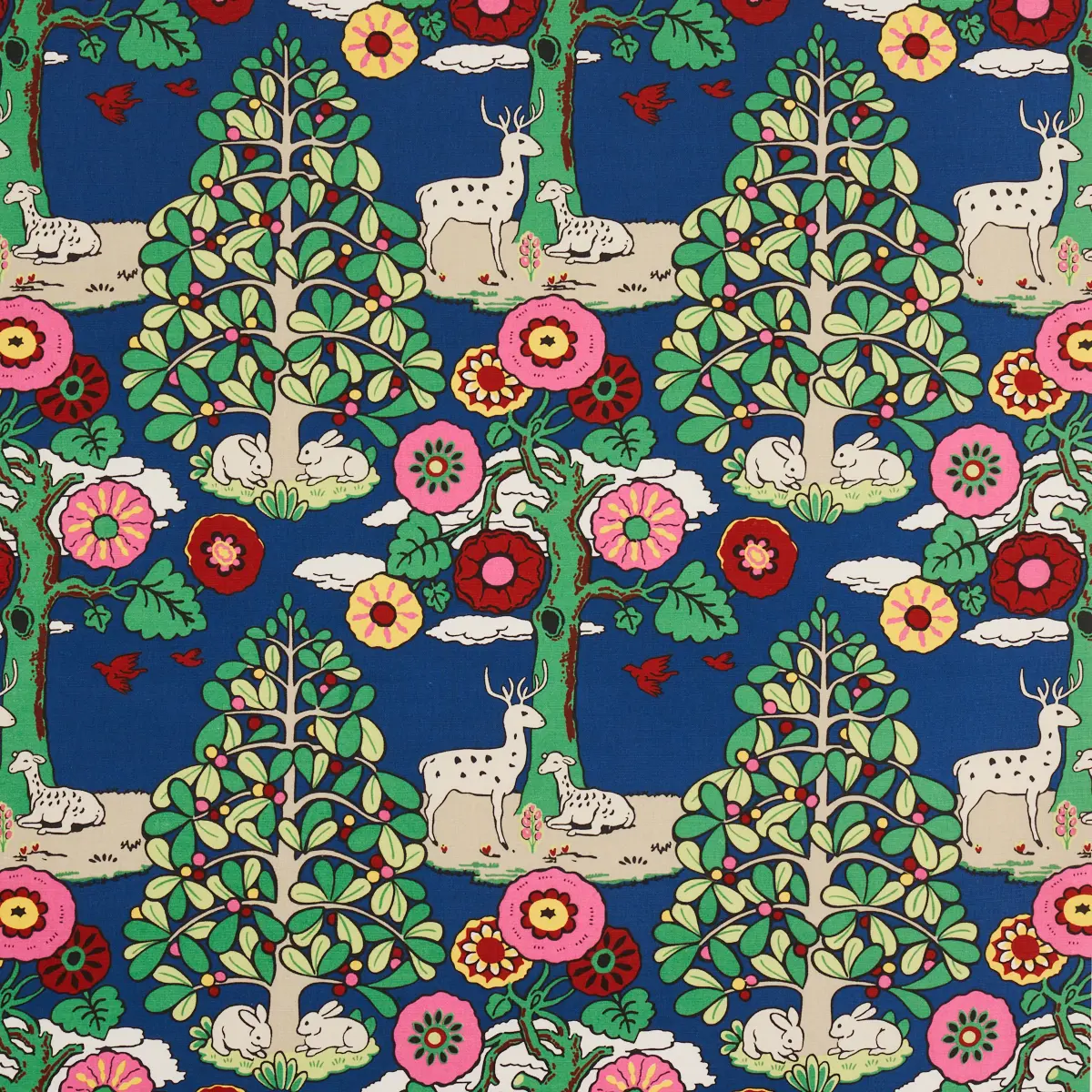 FANTASY FOREST_ BLUE & MULTI