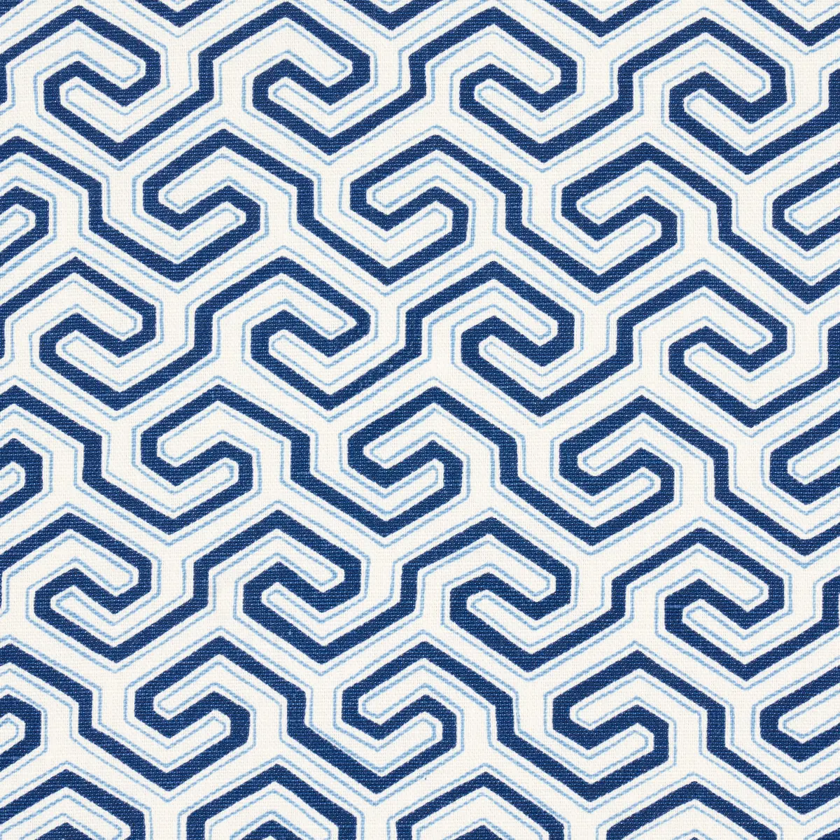 MING FRET PRINT_ BLUE