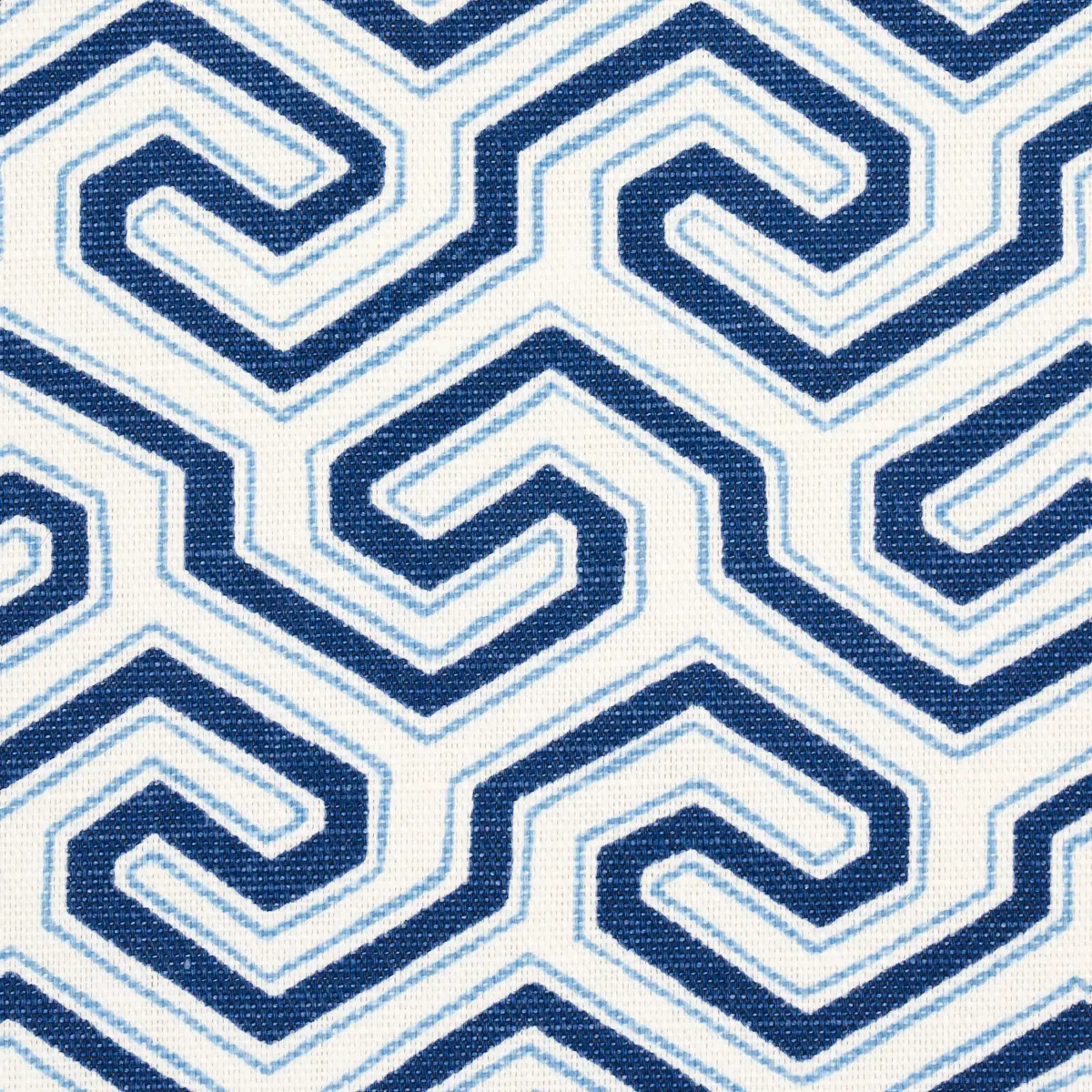 MING FRET PRINT_ BLUE
