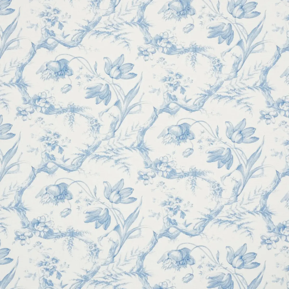 TOILE DE FLEURS_ DELFT