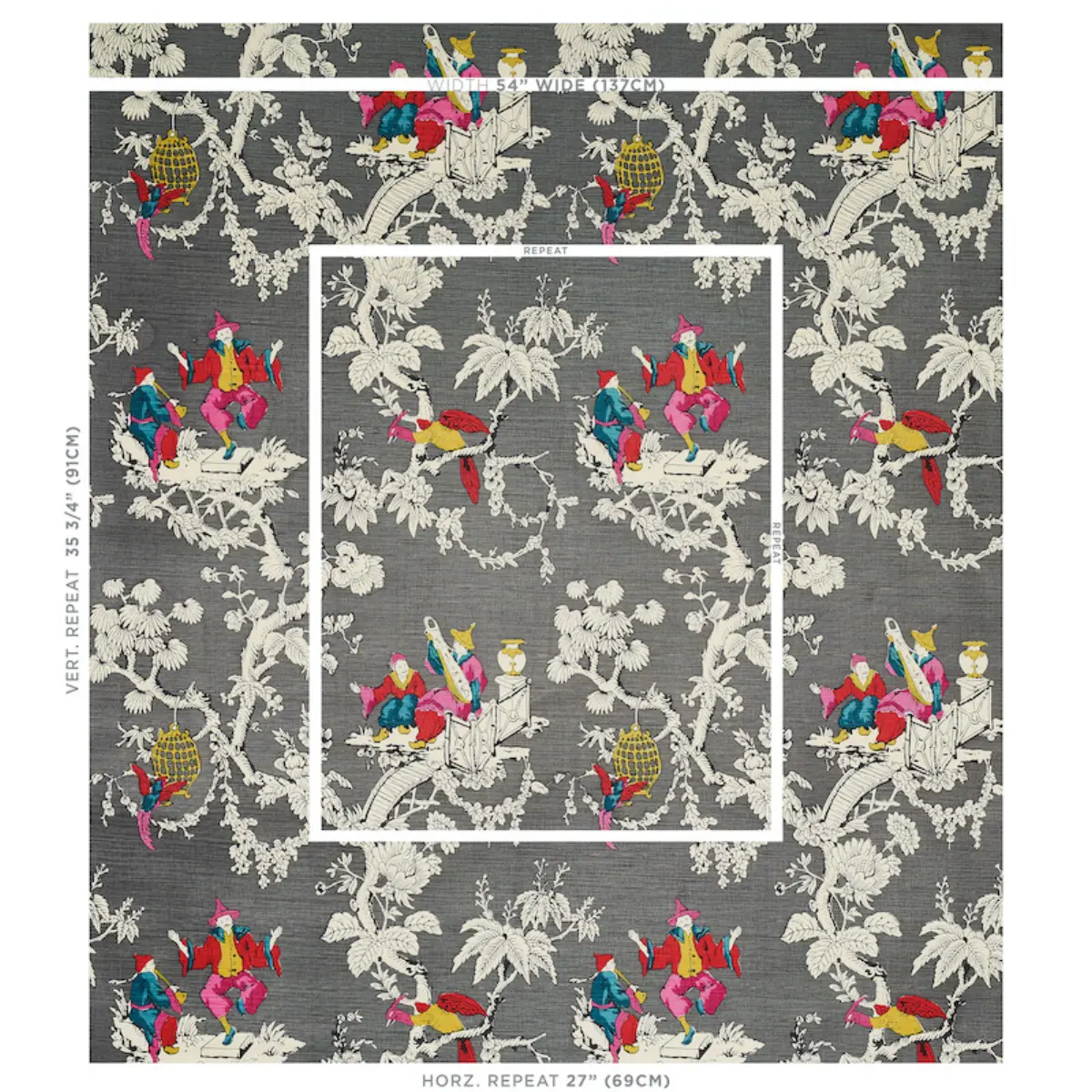 CHINOISERIE MODERNE_ GRAPHITE