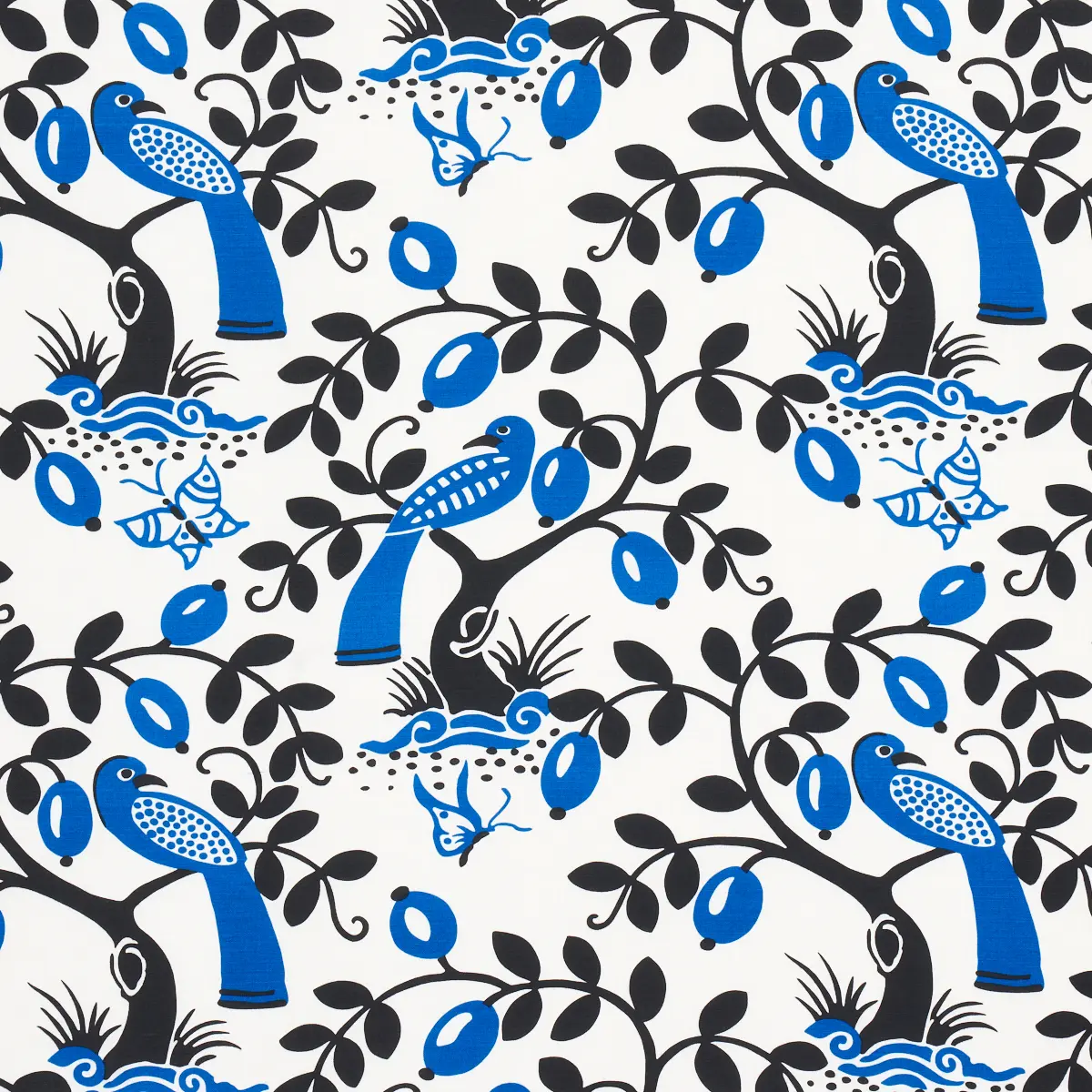 OLIVE TREE_ BLACK & BLUE