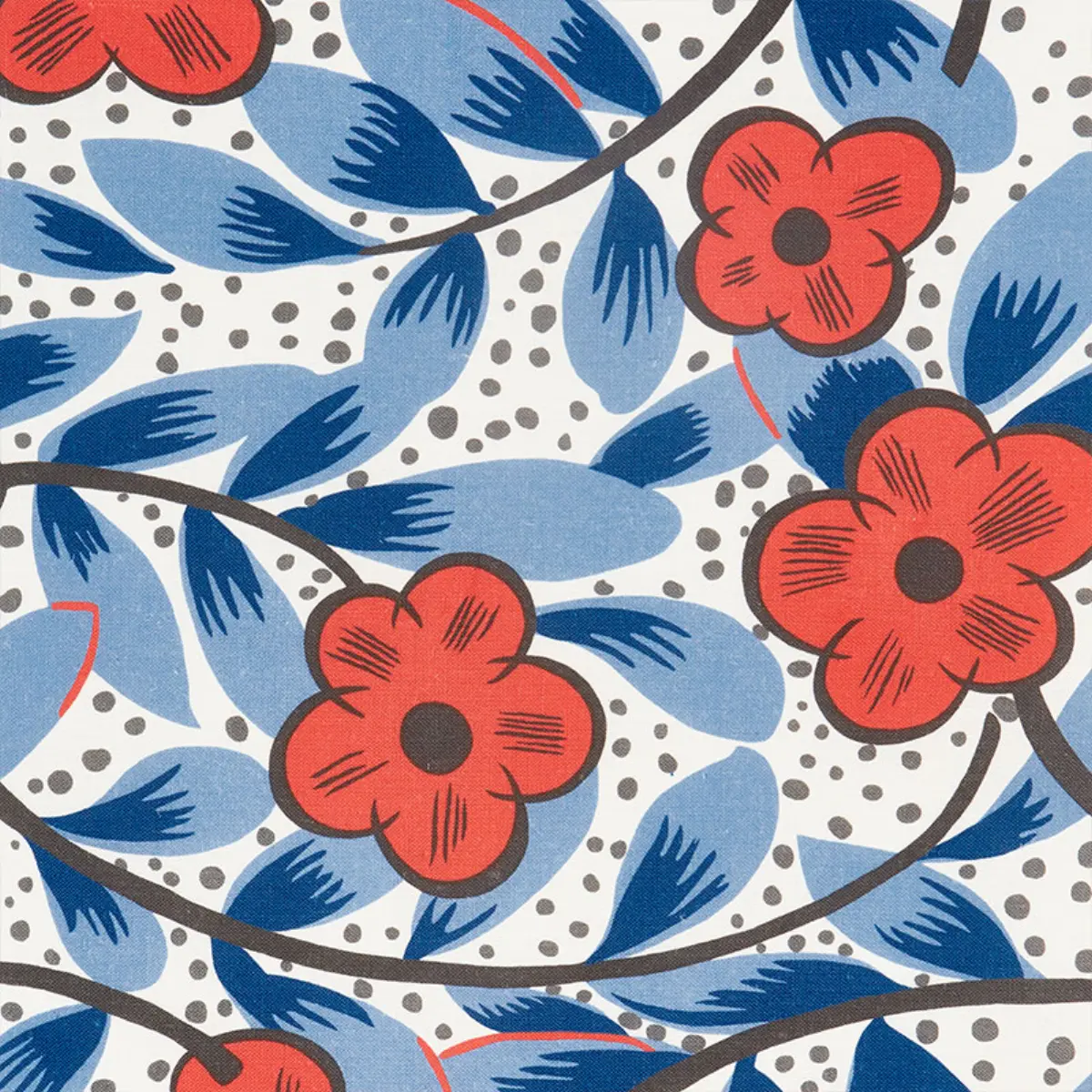 COCARDE ESPAGNOLE_ RED & BLUE
