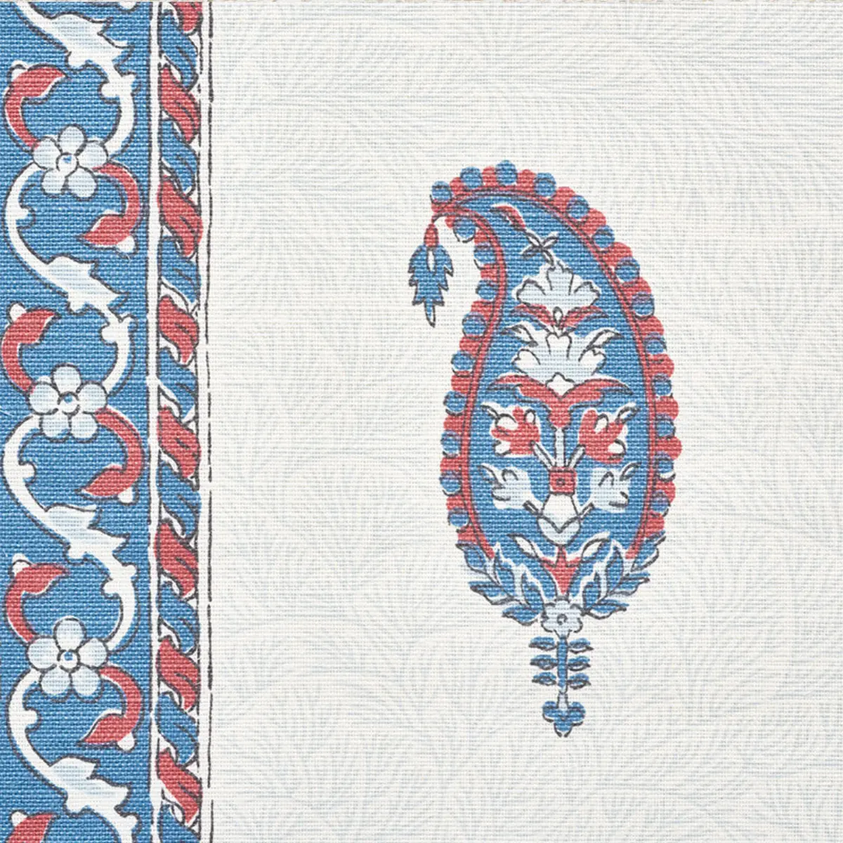 OJAI PAISLEY_ RED