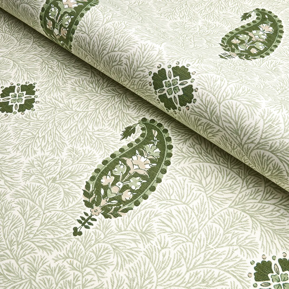 OJAI PAISLEY_ LEAF GREEN