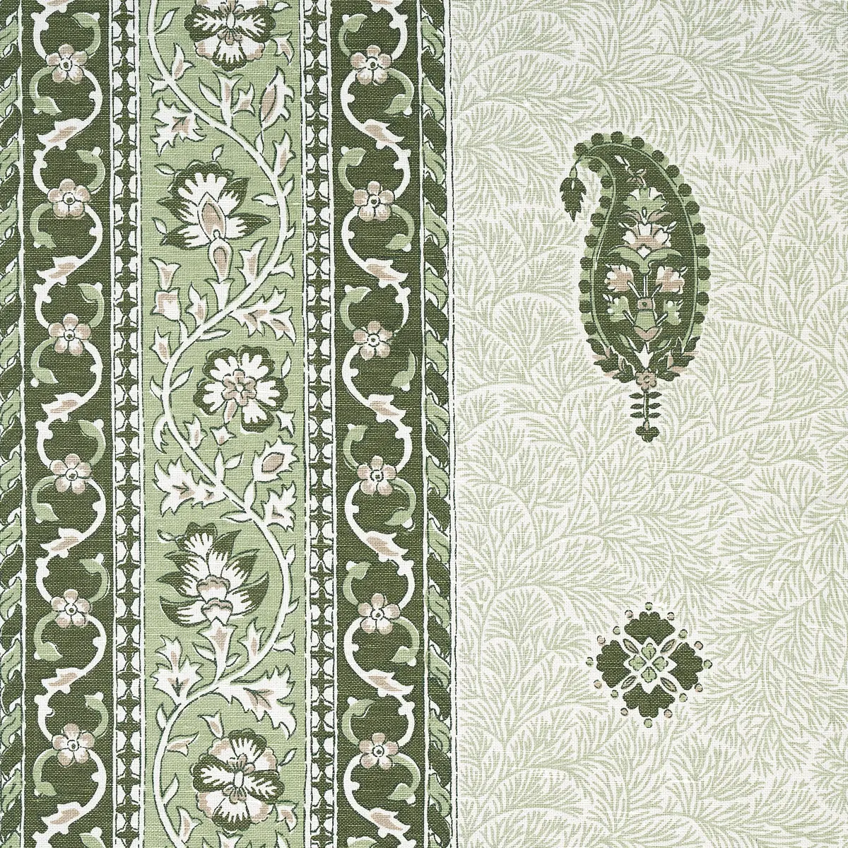 OJAI PAISLEY_ LEAF GREEN