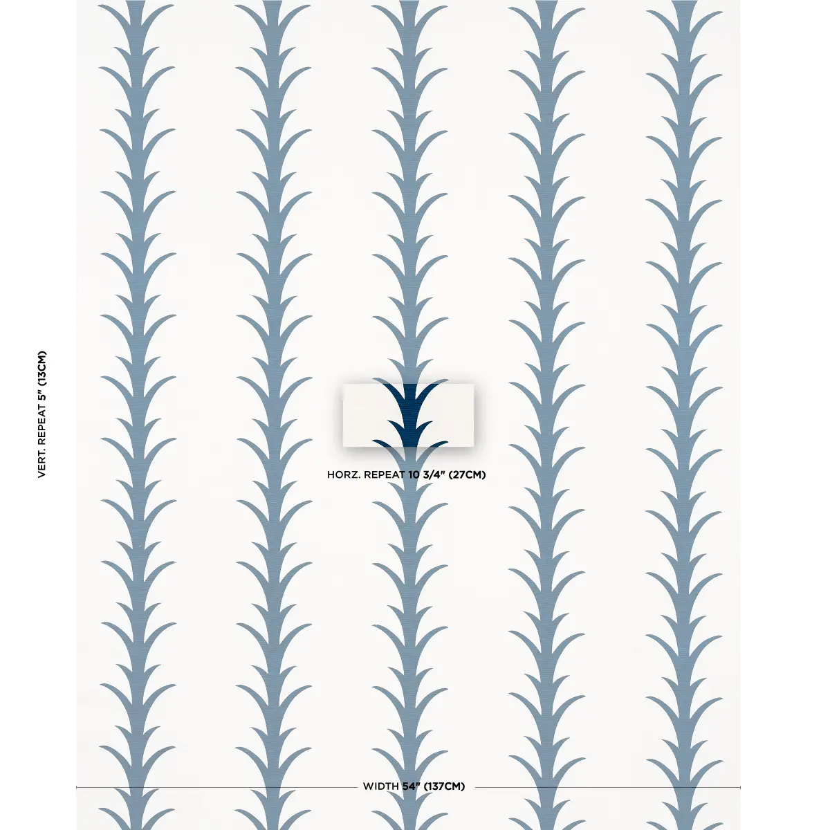 ACANTHUS STRIPE_ NAVY