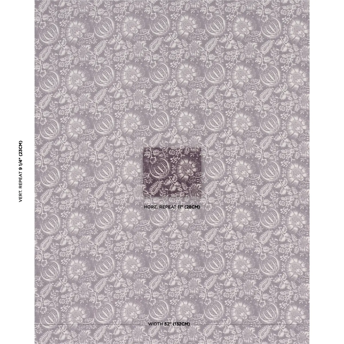 POMEGRANATE PRINT_ AUBERGINE