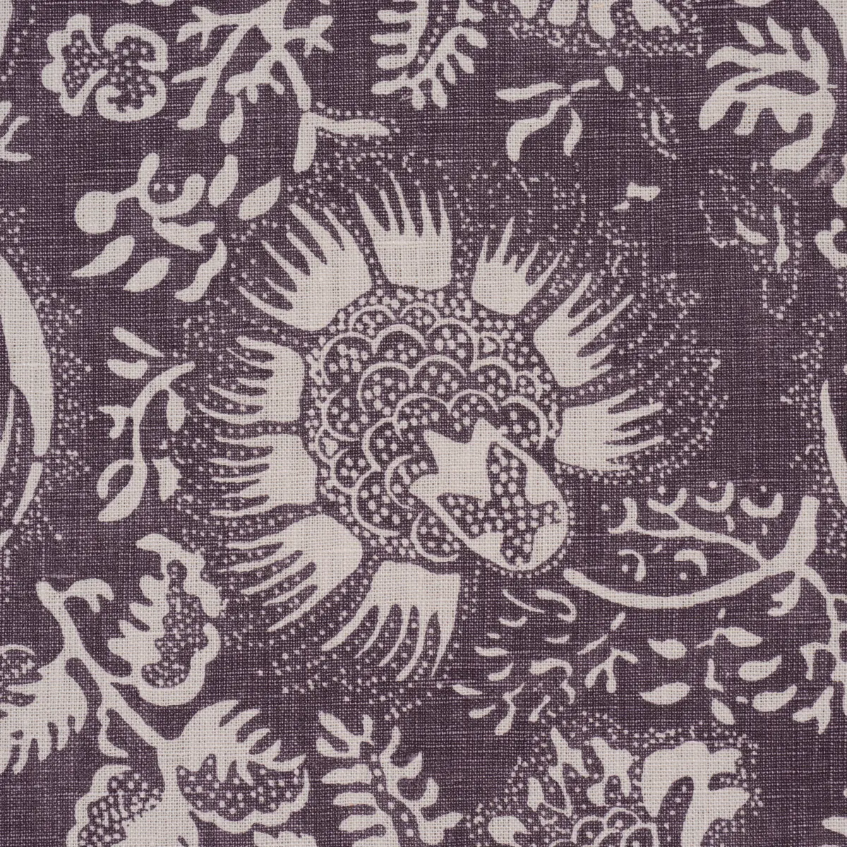 POMEGRANATE PRINT_ AUBERGINE