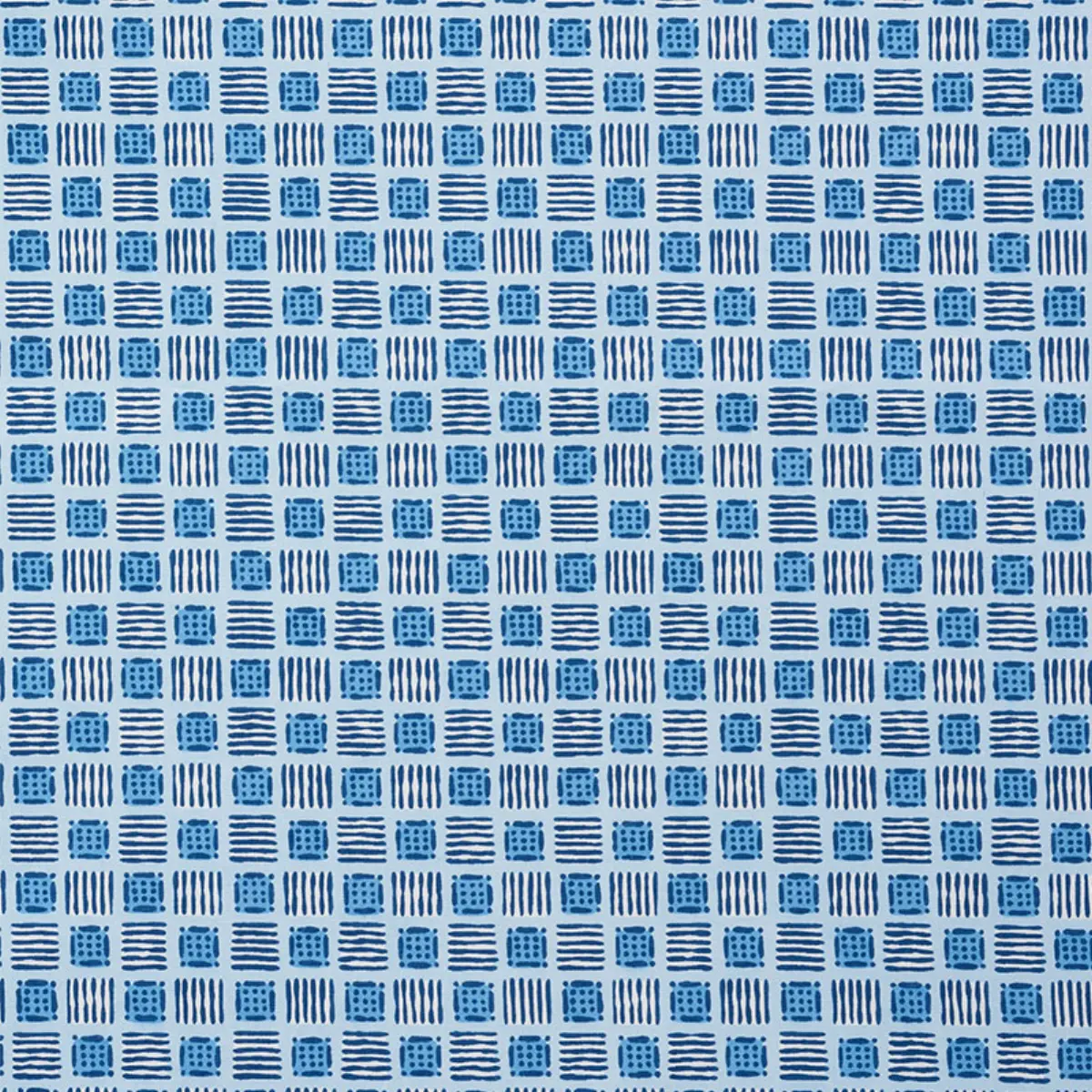 MOTTLEY GRID_ COTTAGE BLUE