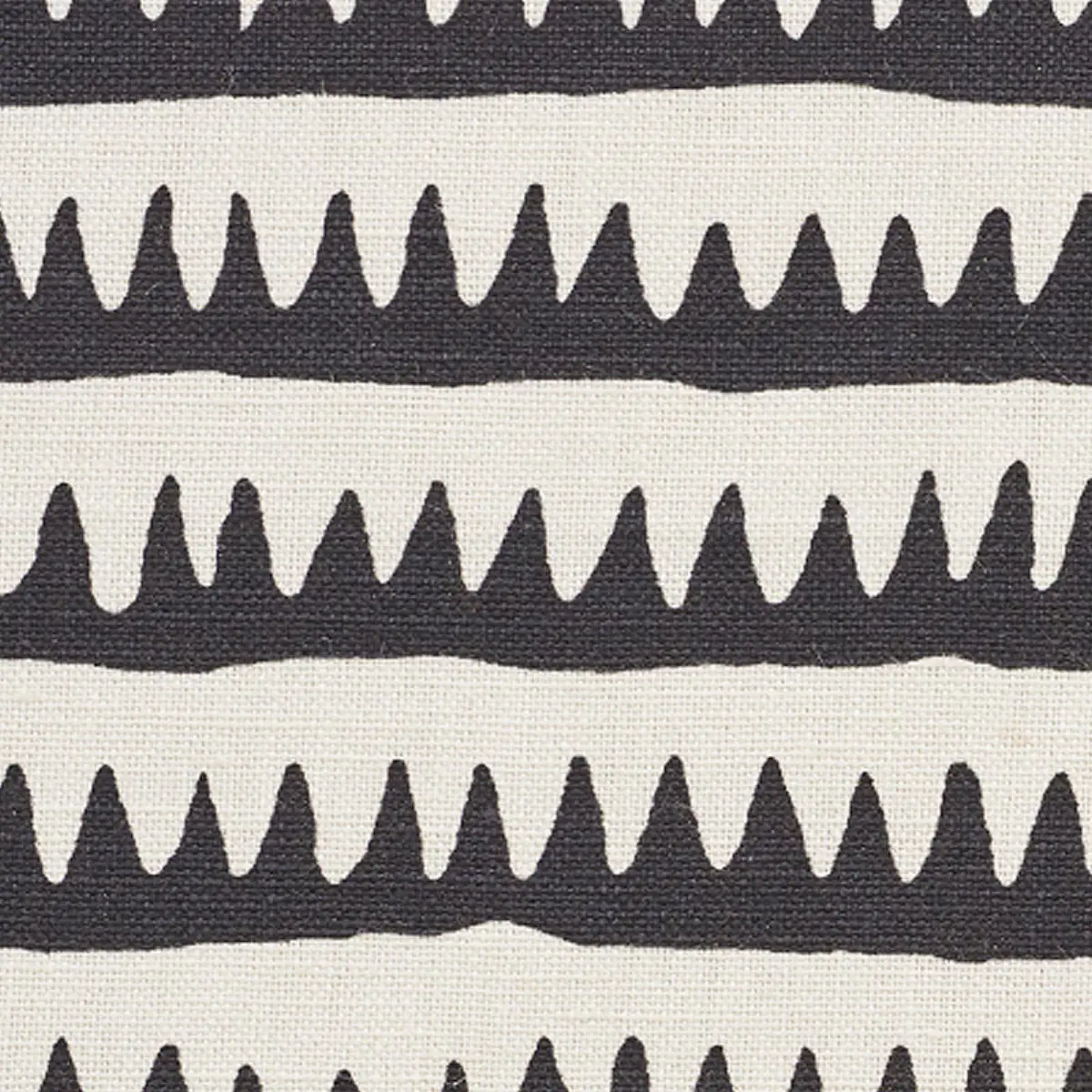 CORFU HAND PRINTED STRIPE_ BLACK