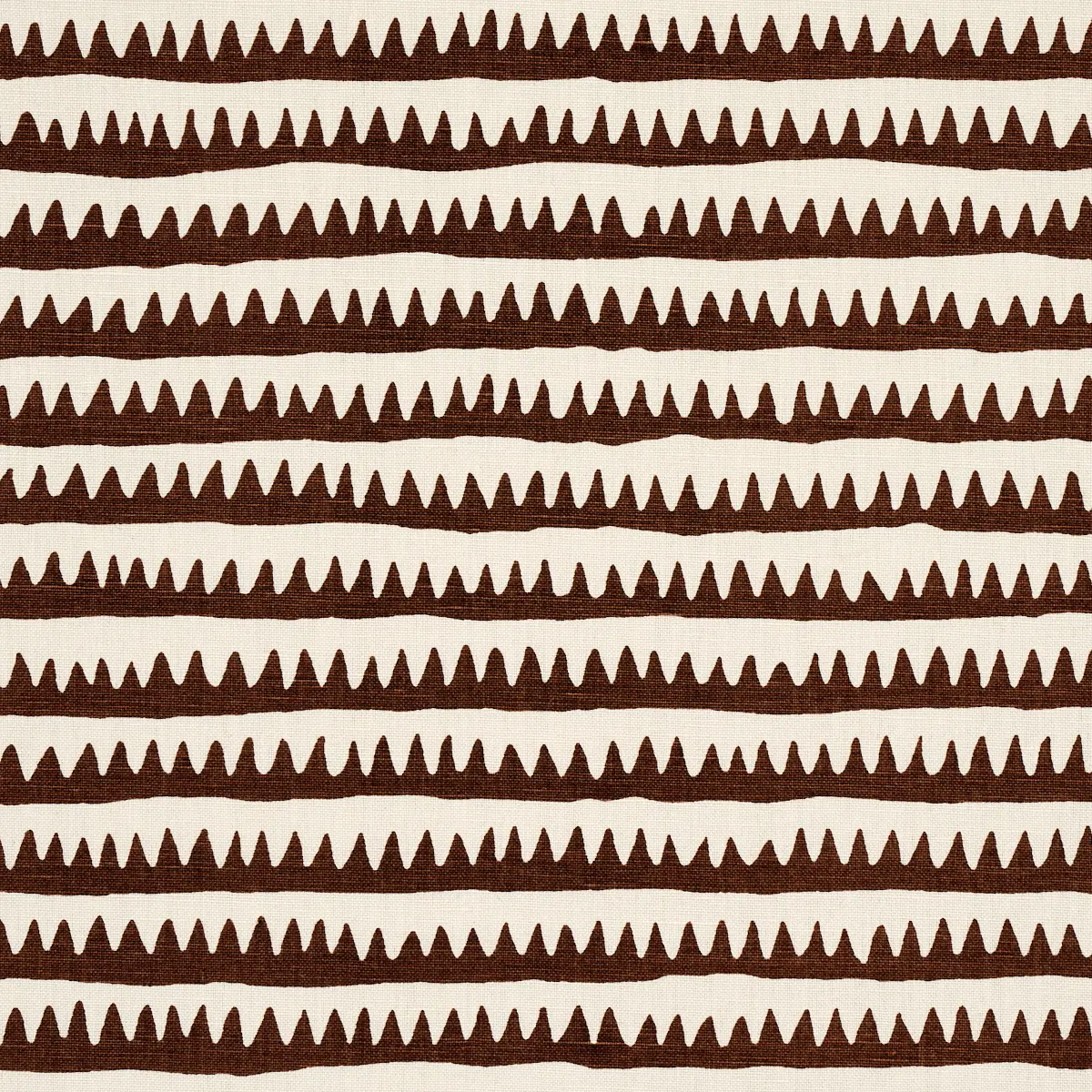 CORFU HAND PRINTED STRIPE_ BROWN