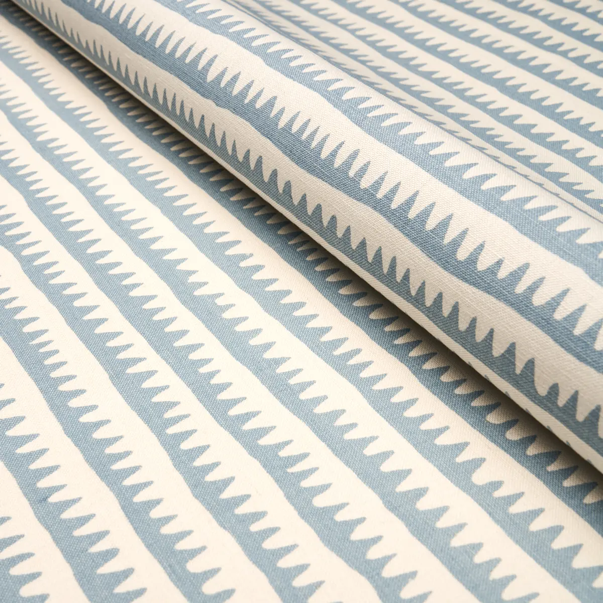 CORFU HAND PRINTED STRIPE_ SKY