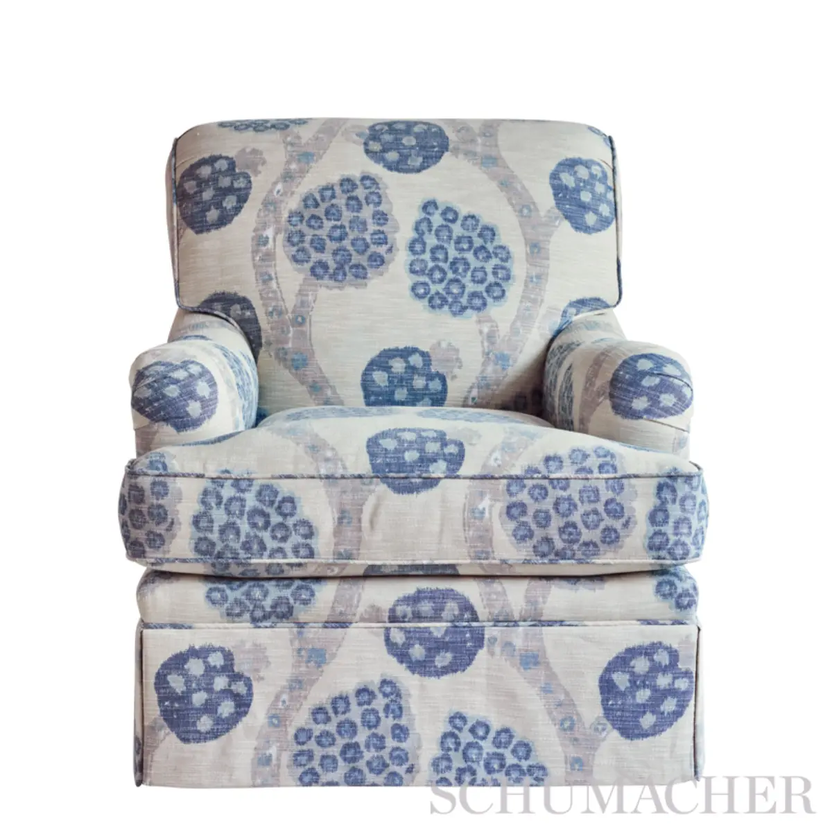 ANNABEL WARP PRINT_ BLUE